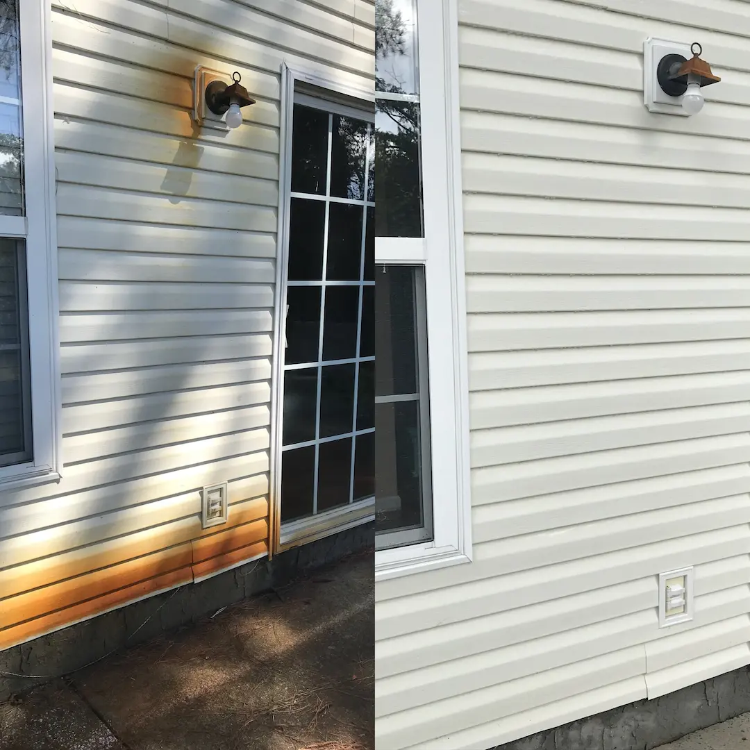 home rust removal before after cartersville ga